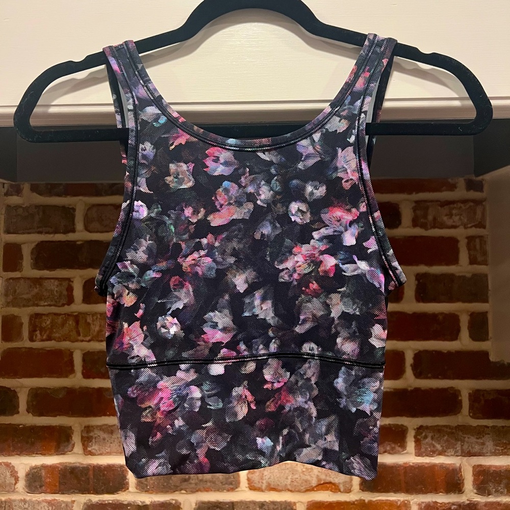 lululemon Floral Sports Bra size 4